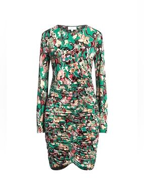 A.L.C Women’s Kiki floral ruched mini dress💐💐
